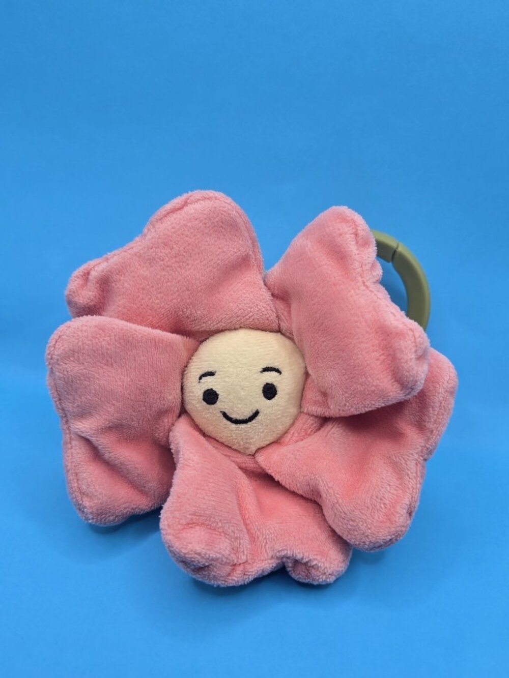 Jellycat London Fleury Petunia Jitter Baby Crib Pull String Toy Crinkles RETIRED - Picture 7 of 10